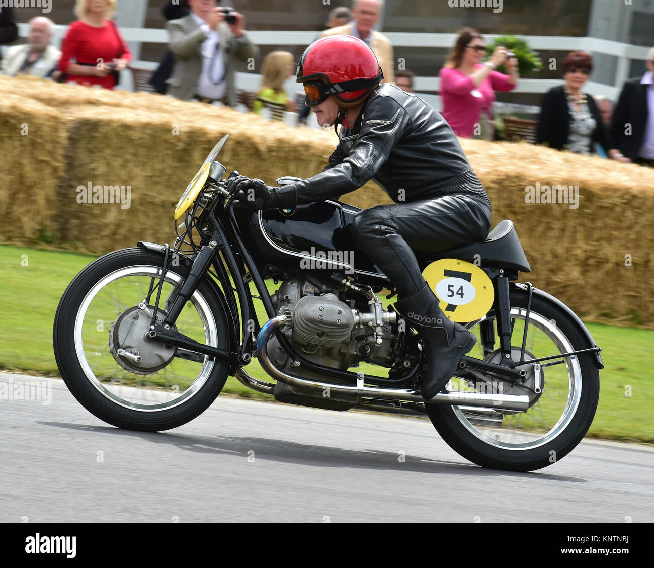 Sammy Miller, BMW Rennsport, Goodwood Festival of Speed, en 2014, en 2014, Christian Jacq, course de moto, motos, voitures, vélos, motos classiques célèbres, Festival de SPE Banque D'Images