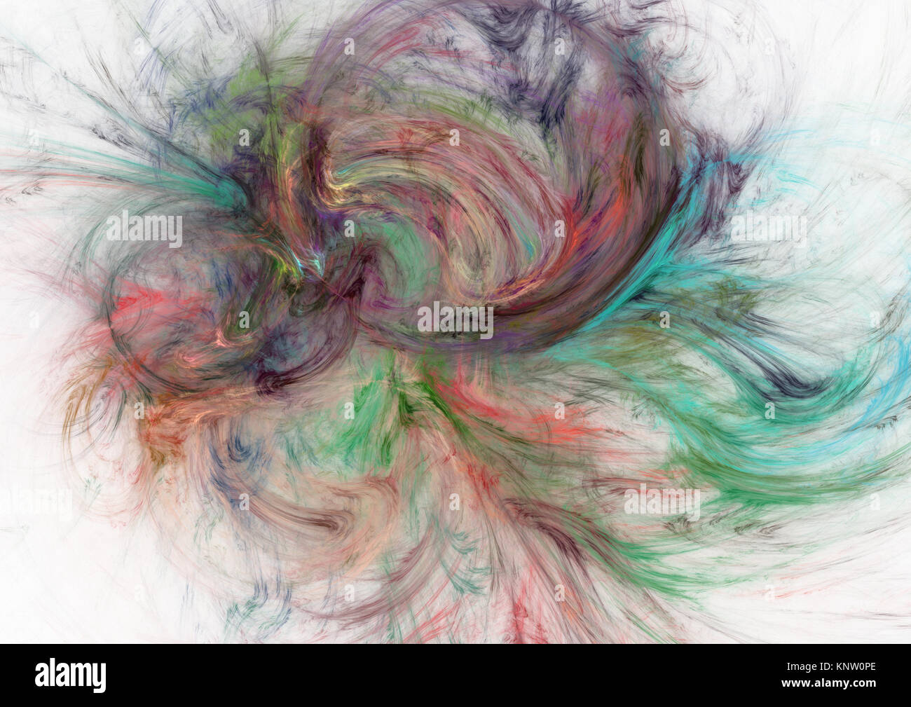 Belle fractale image en arrière-plan Banque D'Images