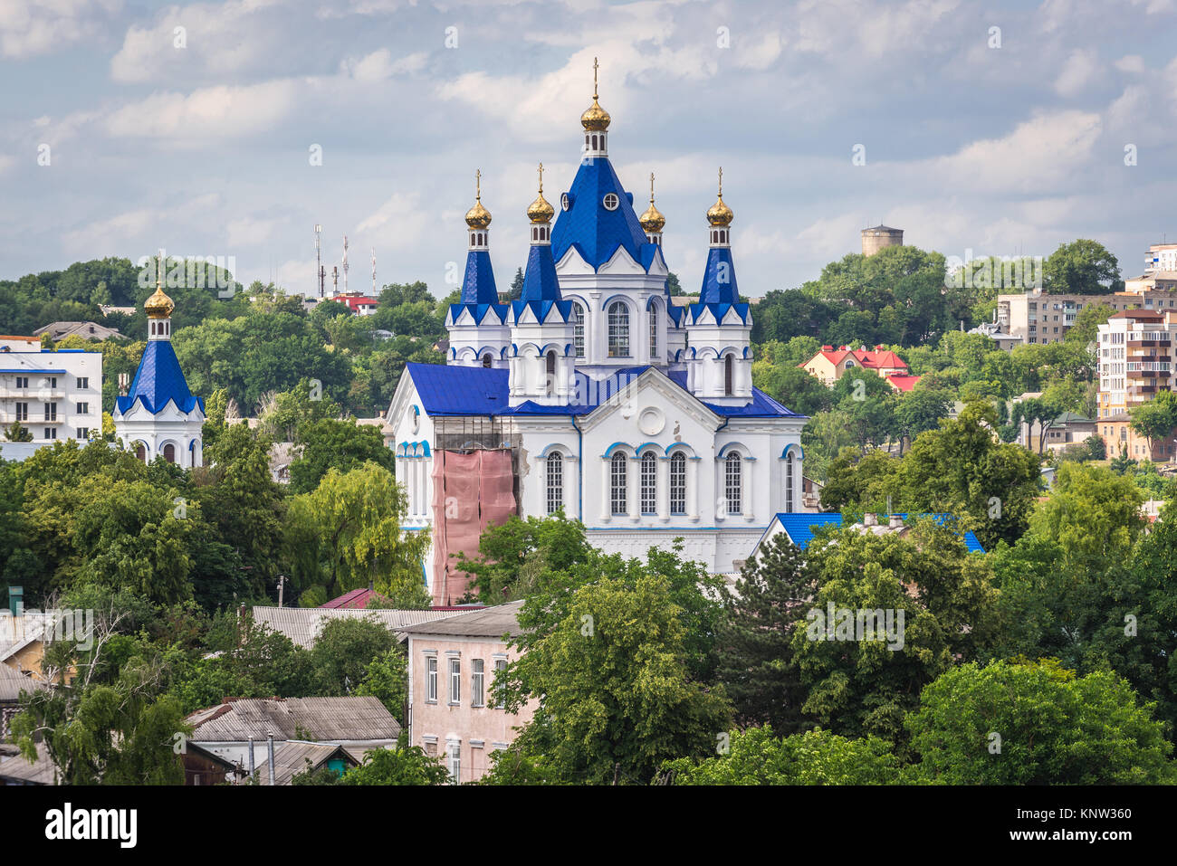 La Cathédrale Saint George à Kamianets-Podilskyi Khmelnytskyi dans ville de l'Oblast de l'ouest de l'Ukraine Banque D'Images