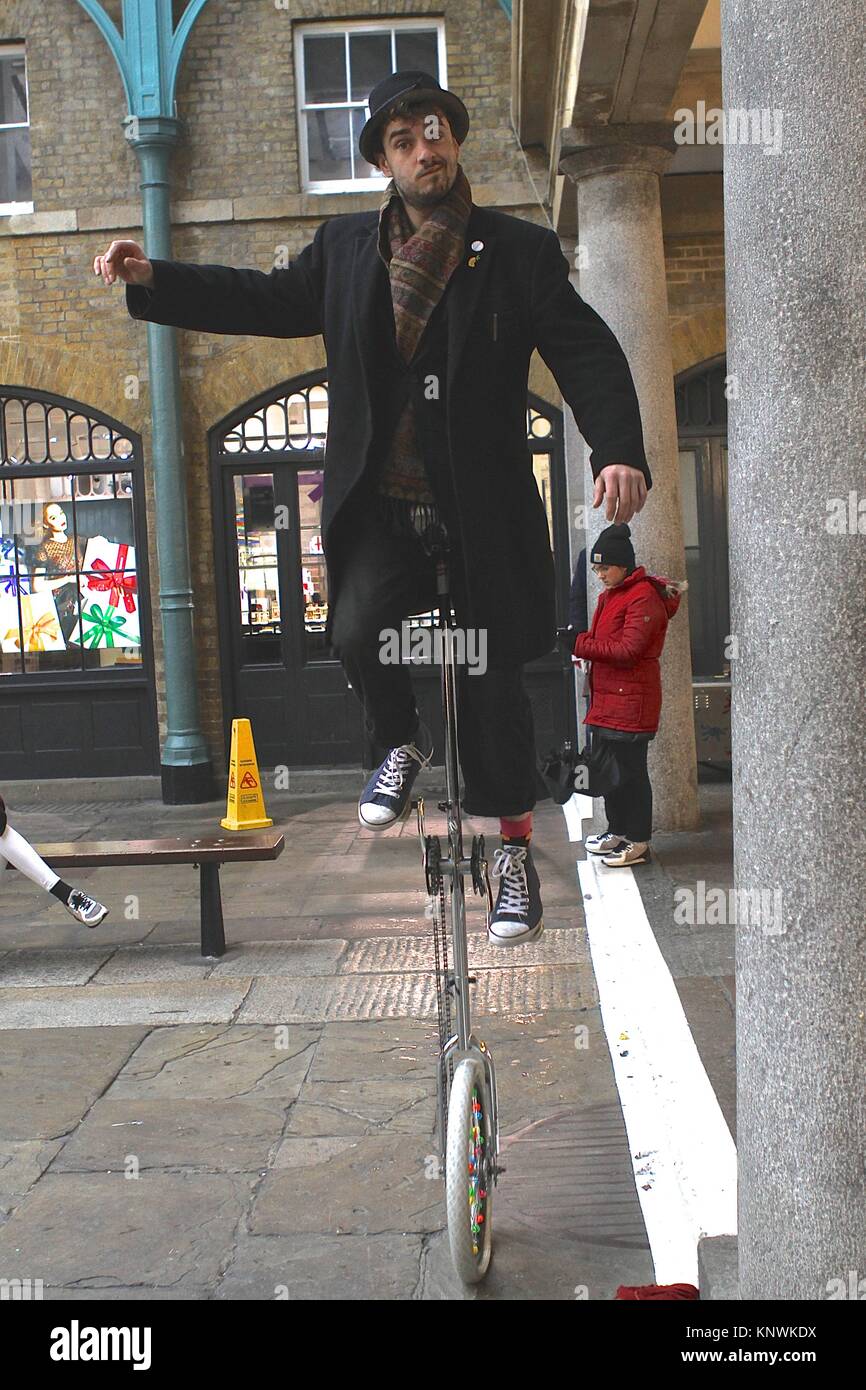 Covent Garden Londres Angleterre 2017 Noël Banque D'Images