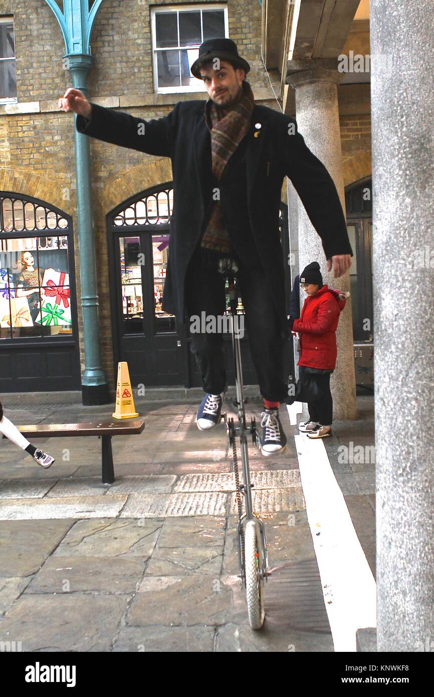 Covent Garden Londres Angleterre 2017 Noël Banque D'Images