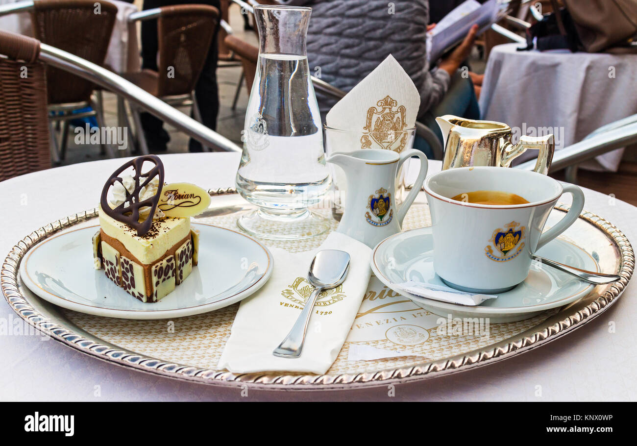 Cafe Café Florian Banque D'Images