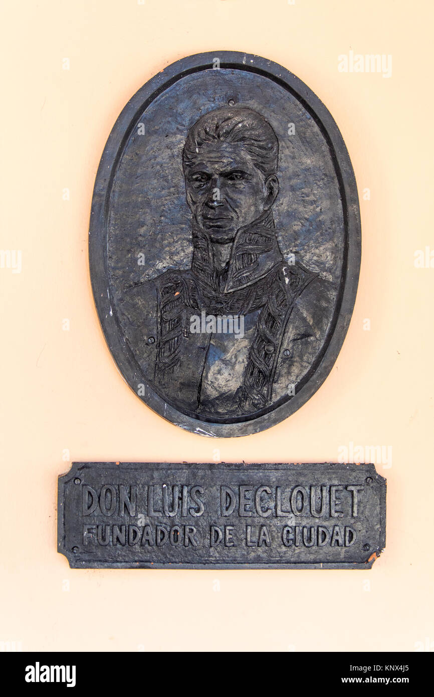 Don Luis Declouet, fondateur de Cienfuegos à Cienfuegos, Cuba Banque D'Images Don Luis Declouet, fondateur de Cienfuegos à Cienfuegos, Cuba Banque D'Images