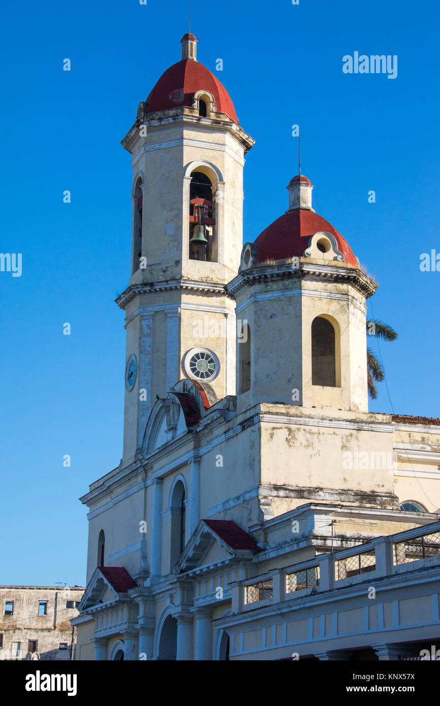 Catedral de la Purisima Concepcion, Cienfuegos, Cuba Banque D'Images