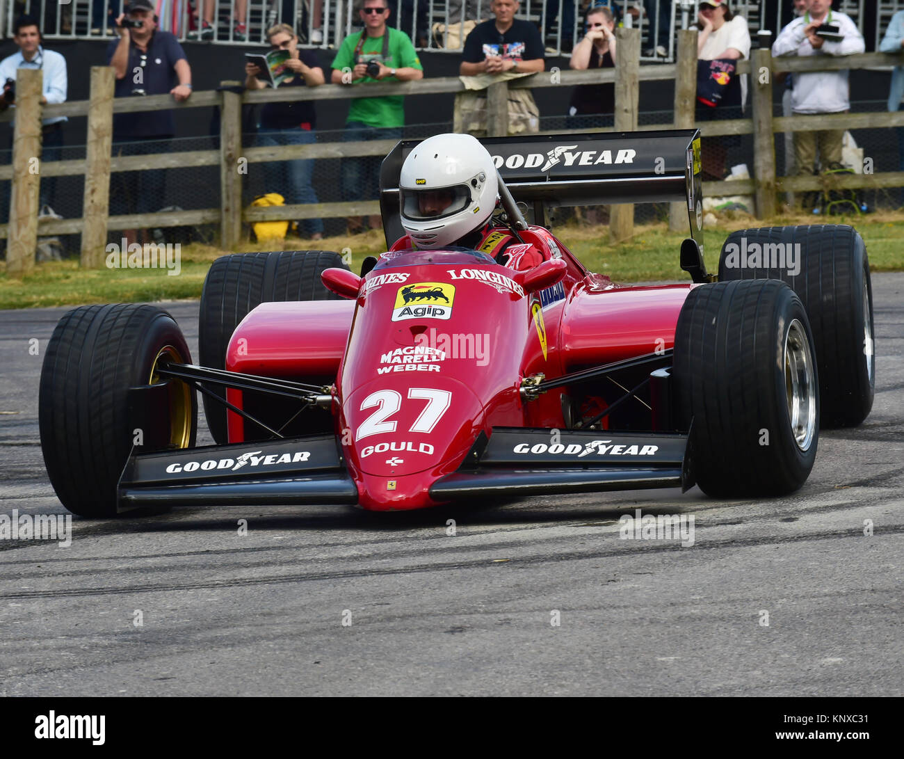 Daniel Rollinger, Ferrari 126 C4/M2, Goodwood FoS 2015 Banque D'Images