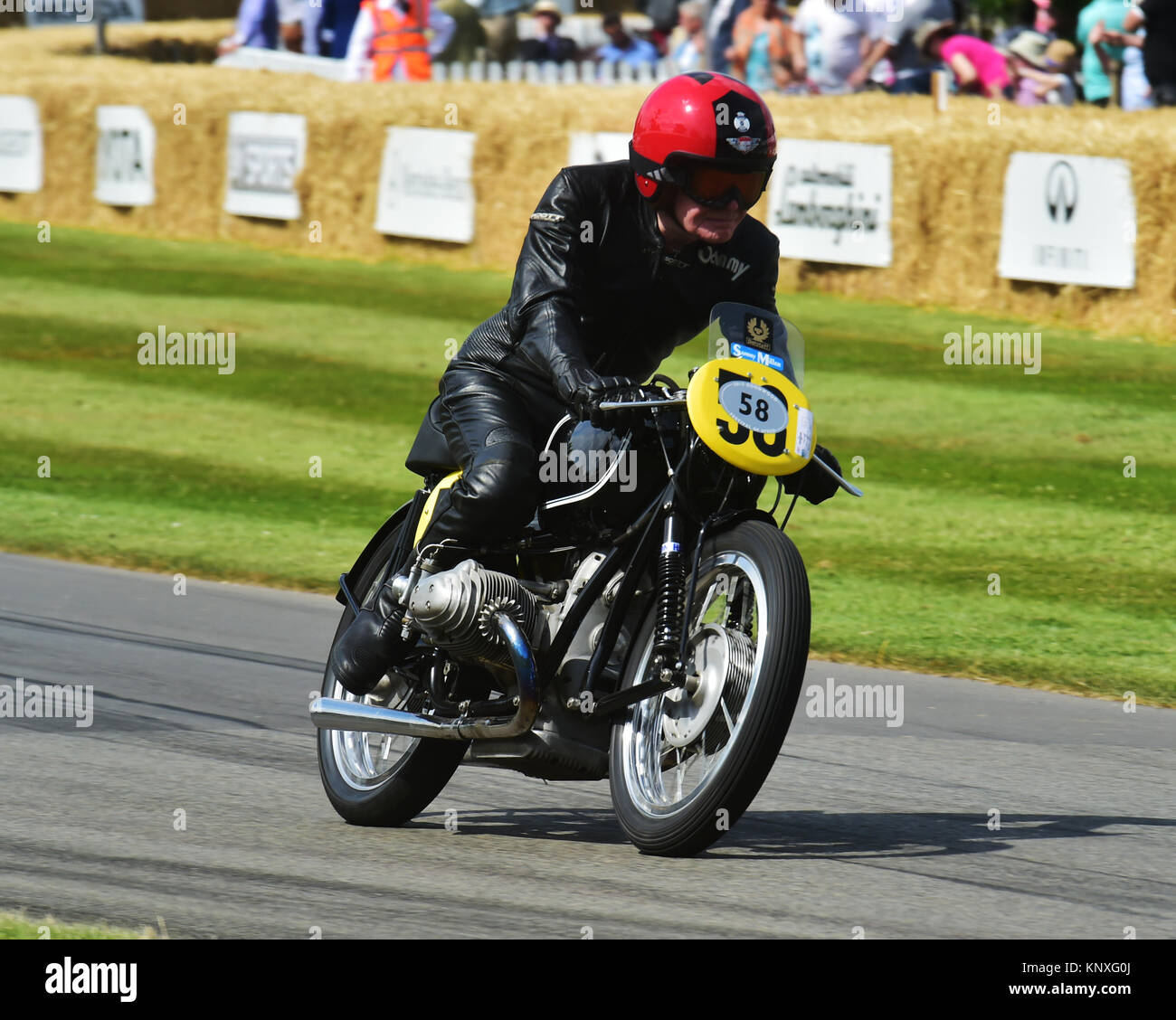 Sammy Miller, BMW Rennsport, Goodwood FoS 2015, 2015, Classic, animation, intrépide, Festival of Speed, Flat Out, FoS, Goodwood, Goodwood FoS, 2015 Banque D'Images