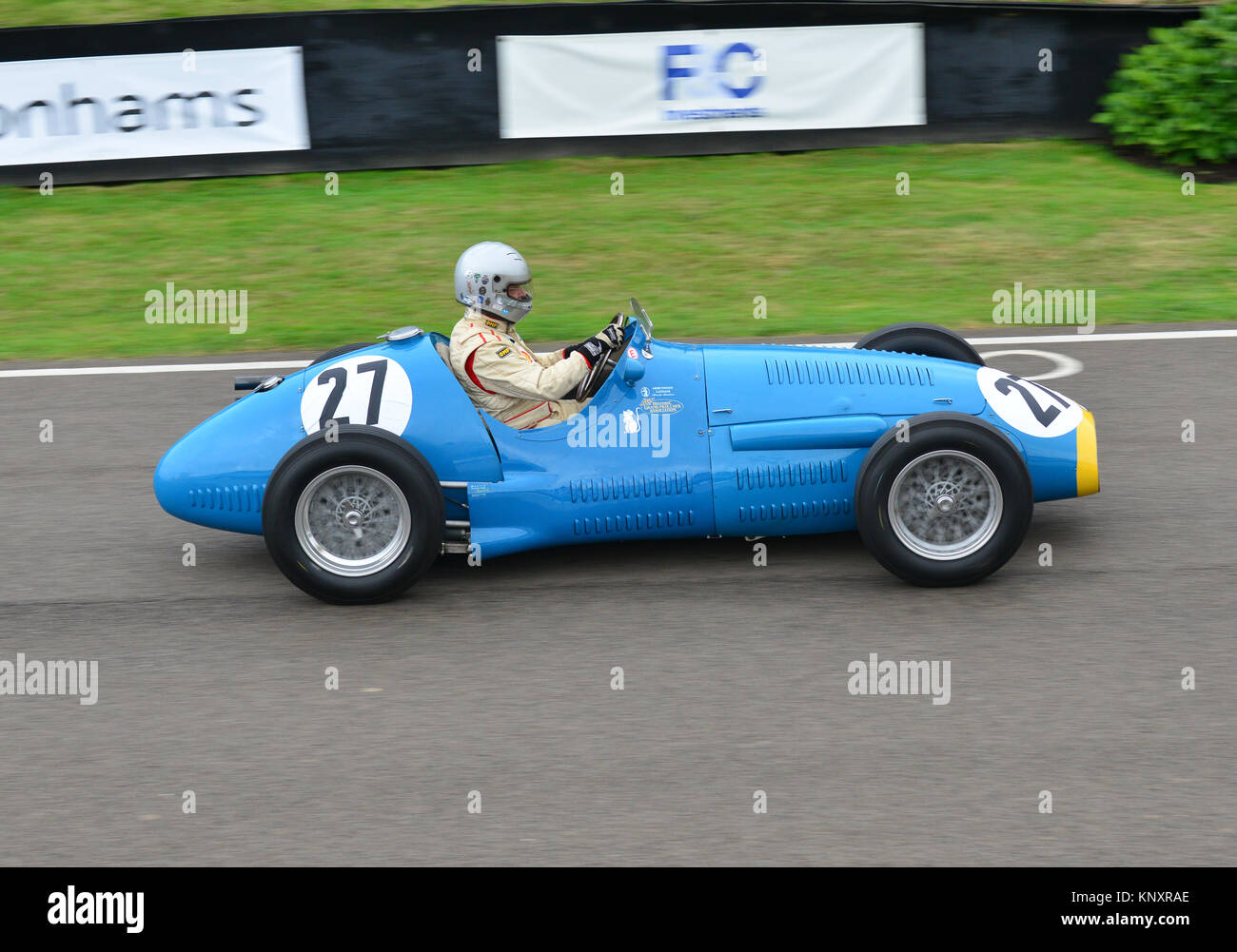 Stephan Rettenmaier, Maserati A6GCM, Richmond Trophy, pour les voitures de Grand Prix 1952 à 1960, Goodwood Revival 2013 Banque D'Images