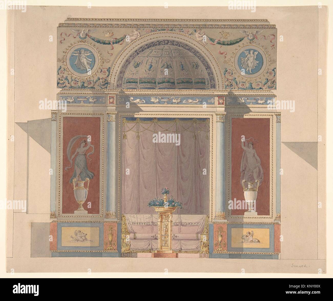 Alcôve française Banque de photographies et d’images à haute résolution