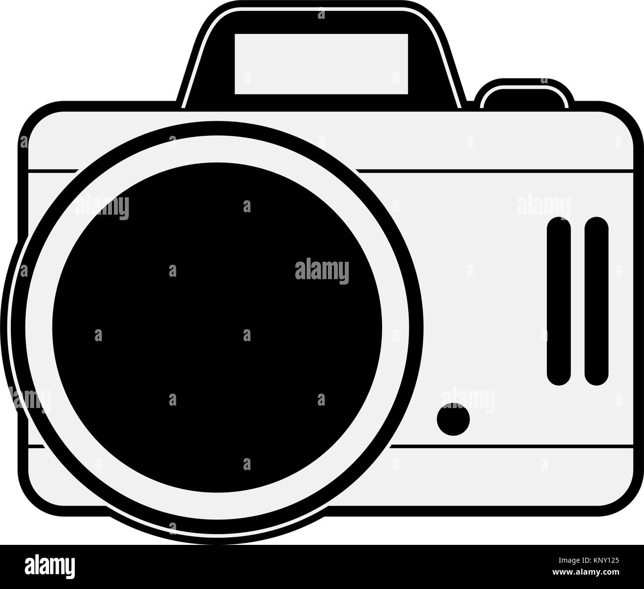 Appareil photo Vintage Illustration de Vecteur