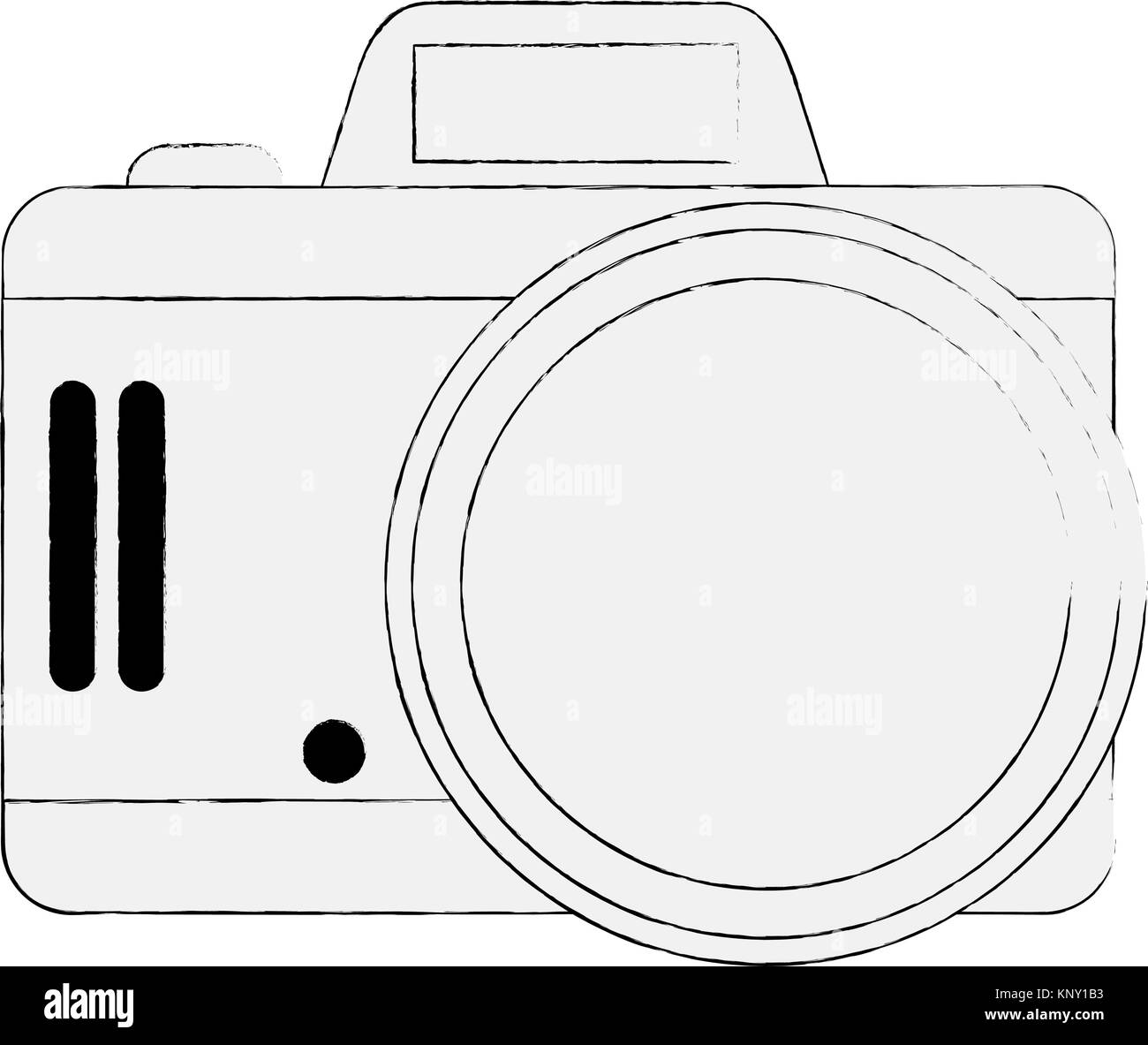 Appareil photo Vintage Illustration de Vecteur