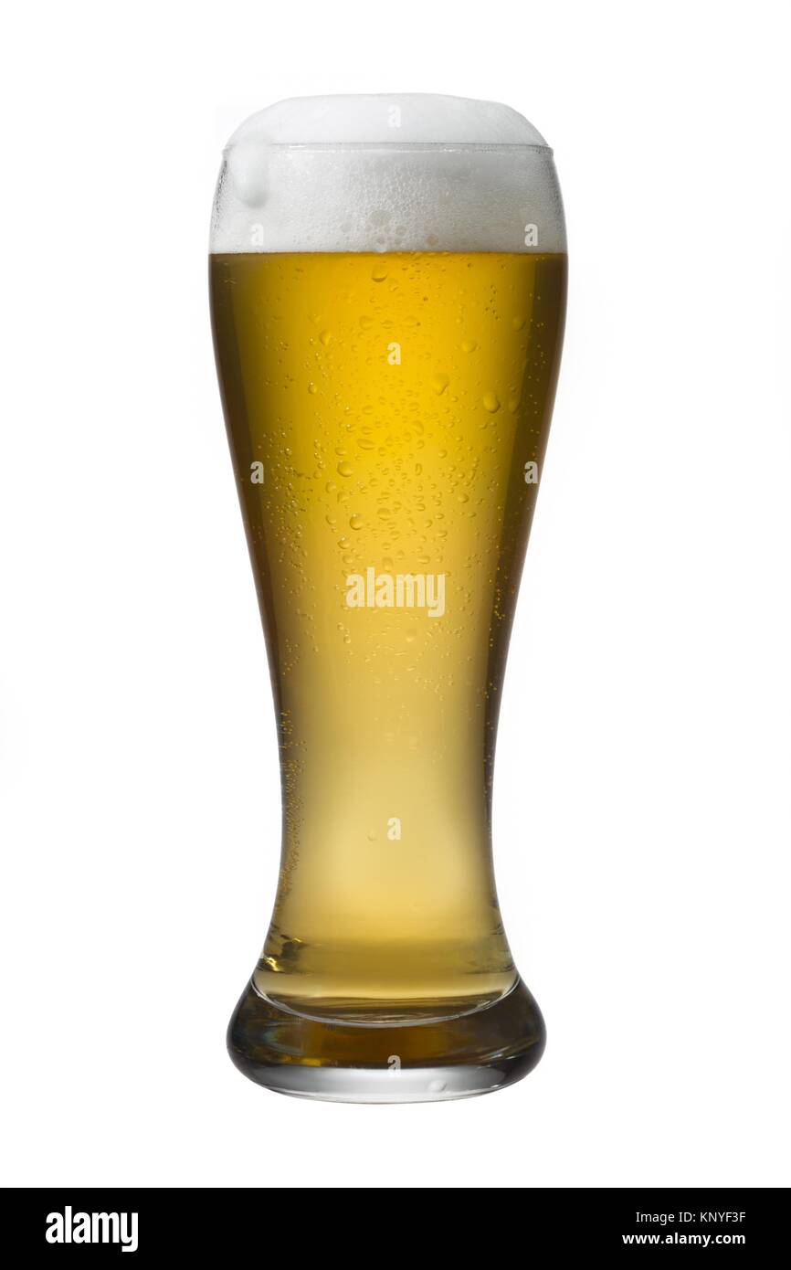 Verre à bière Banque D'Images
