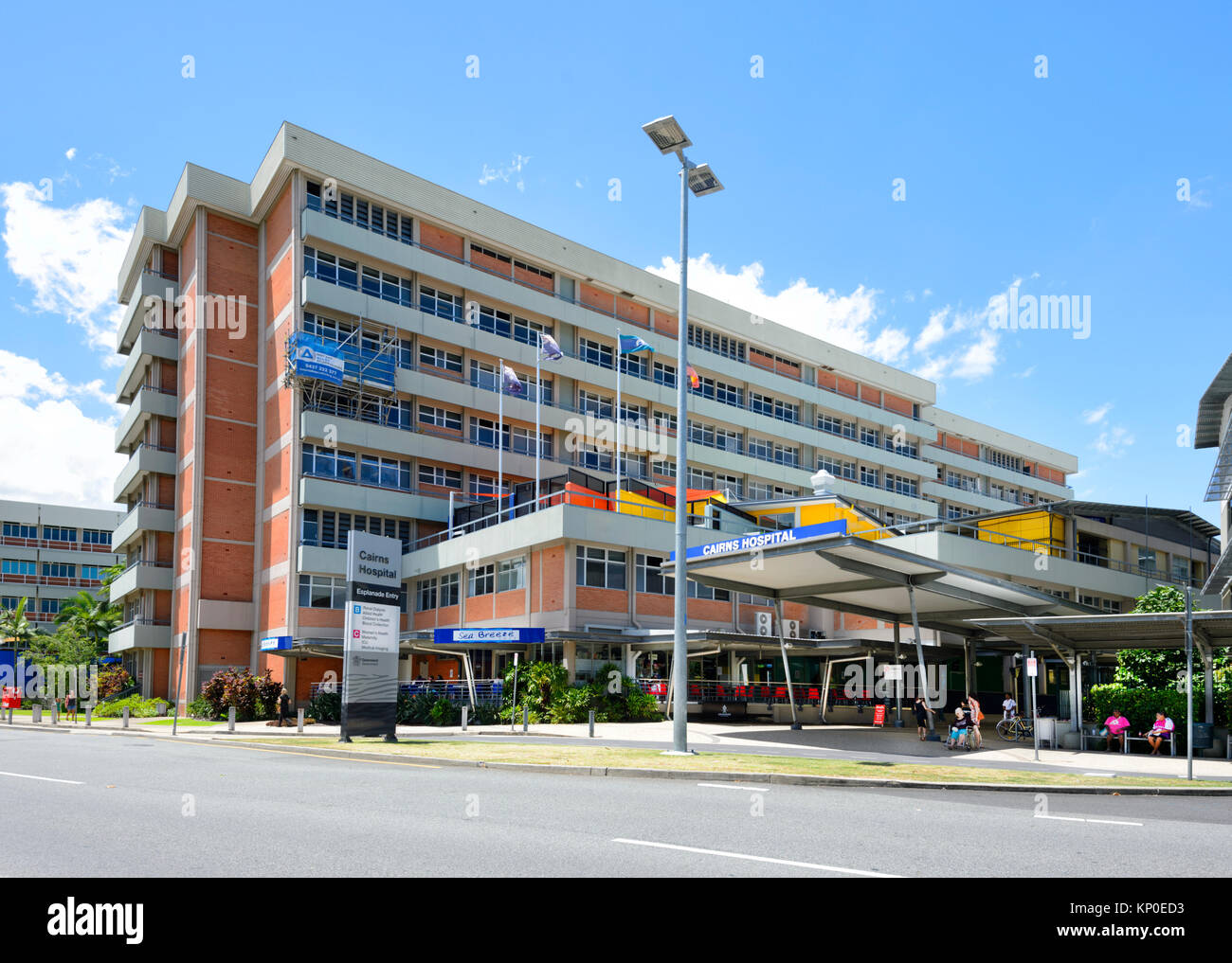 L'hôpital de Cairns, Far North Queensland, Queensland, Australie, FNQ Banque D'Images