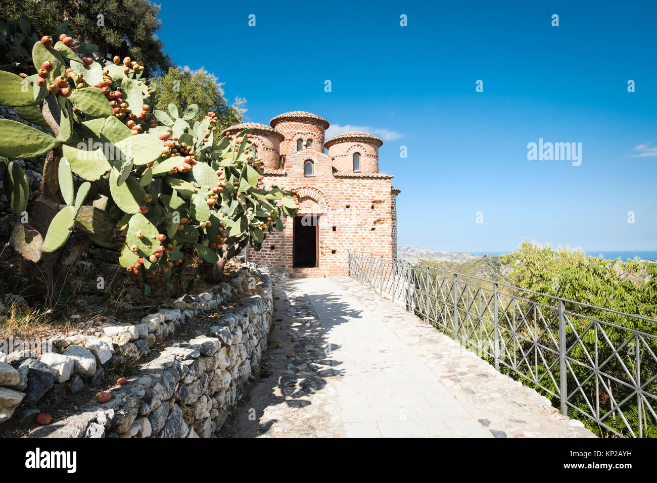 La Cattolica, 20/410, Calabre, Italie Banque D'Images