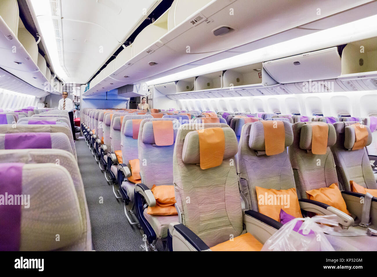Boeing 777 interior Banque de photographies et d’images à haute ...