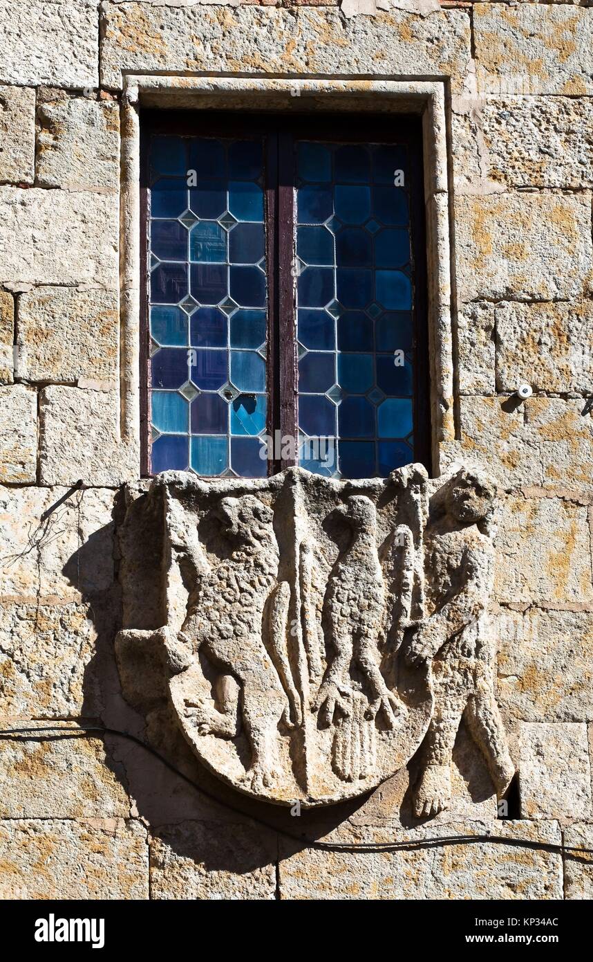 Blasón de los Águila en la Casa de los Vázquez Ciudad Rodrigo