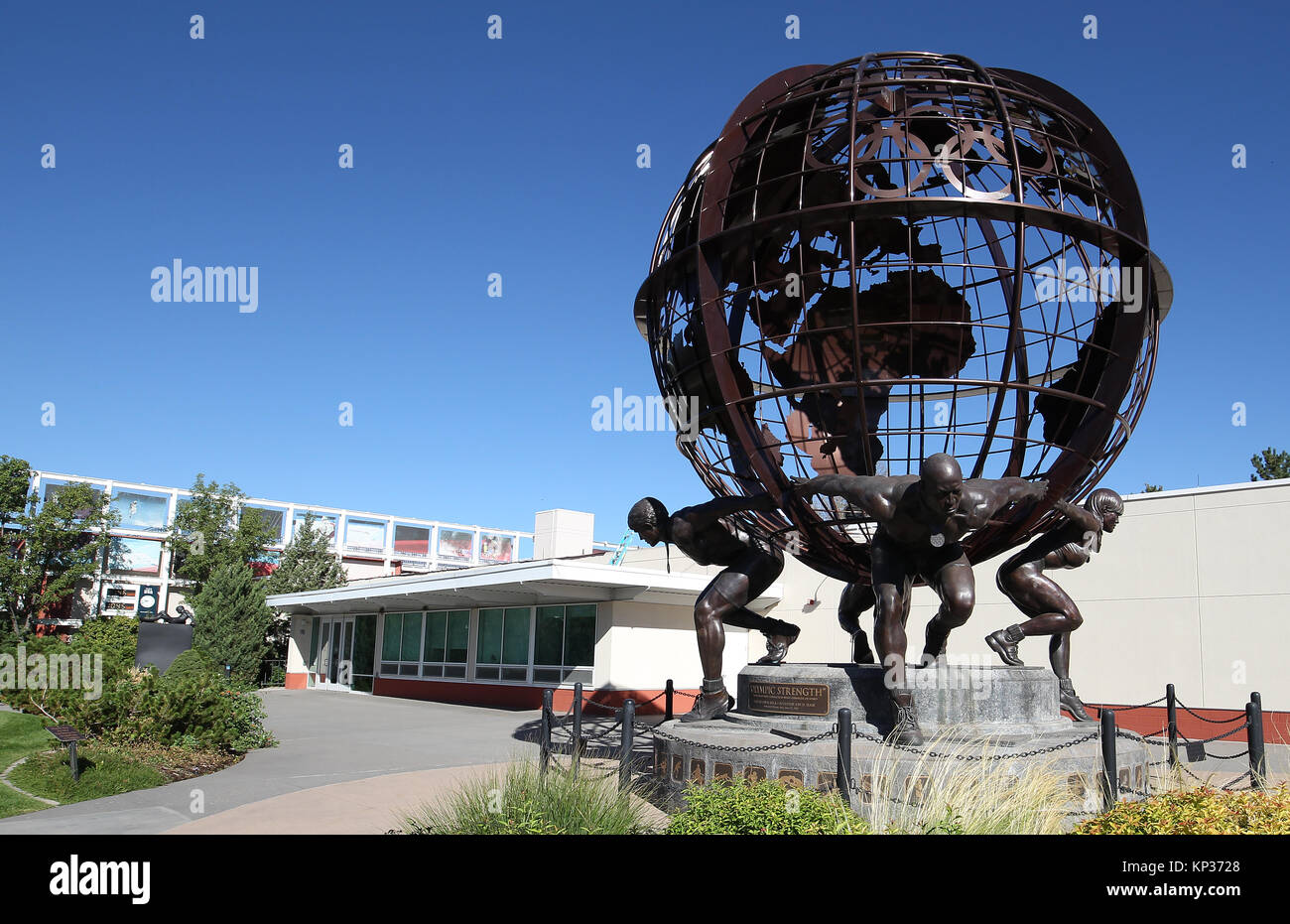 L'United States Olympic Training Center de Colorado Springs, Colorado. Banque D'Images