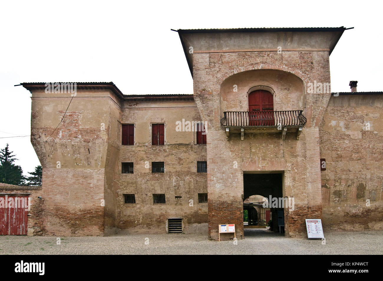 Rocca Rangoni, Spilamberto, Emiglia Romagna, Italie Banque D'Images