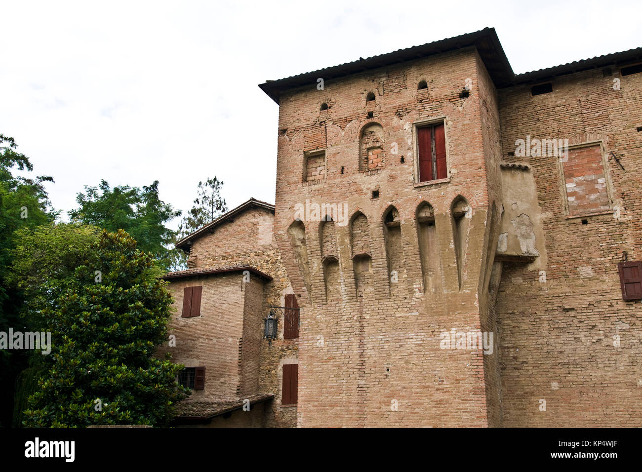 Rocca Rangoni, Spilamberto, Emiglia Romagna, Italie Banque D'Images