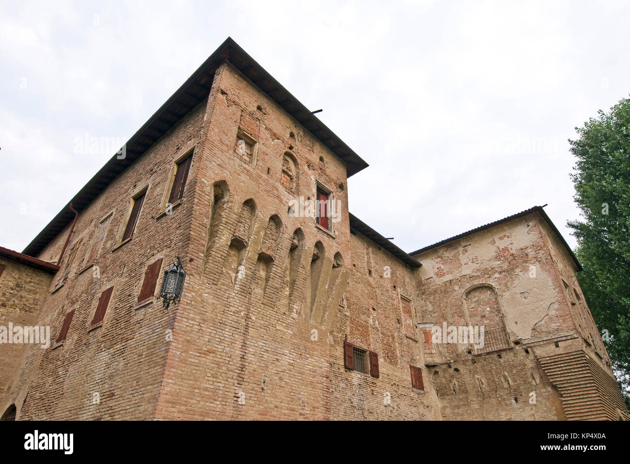 Rocca Rangoni, Spilamberto, Emiglia Romagna, Italie Banque D'Images