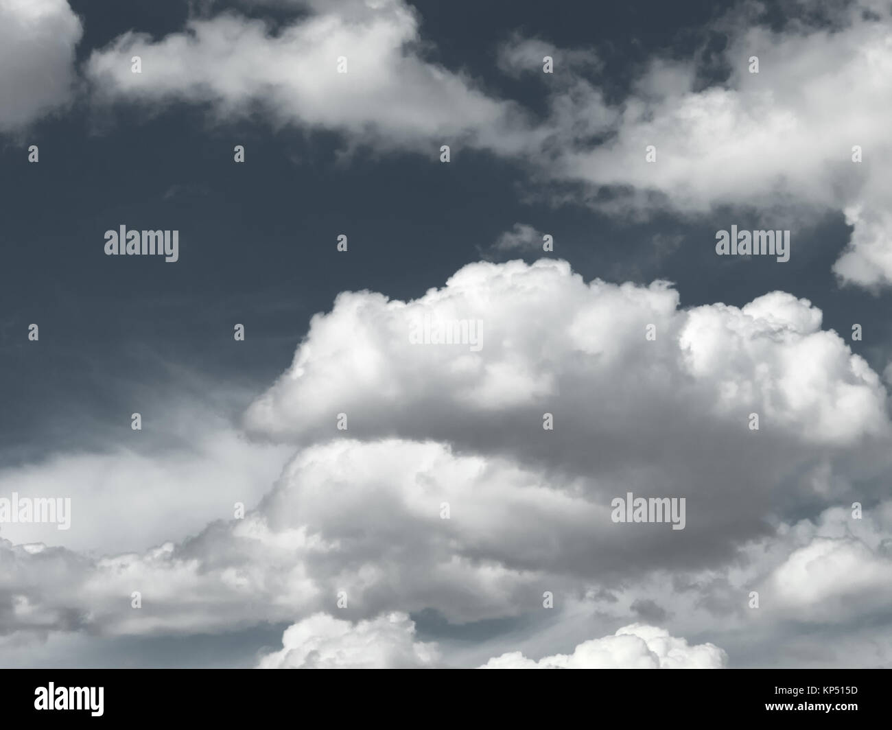 Fond de Ciel désaturée Banque D'Images