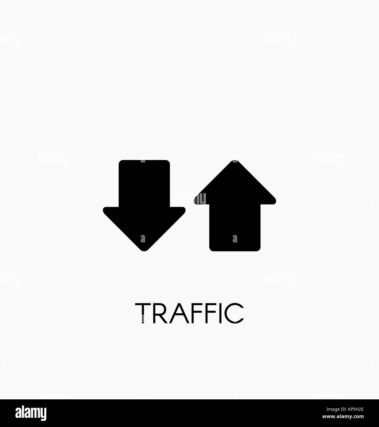 L'icône de trafic Internet illustration vectorielle. Illustration de Vecteur