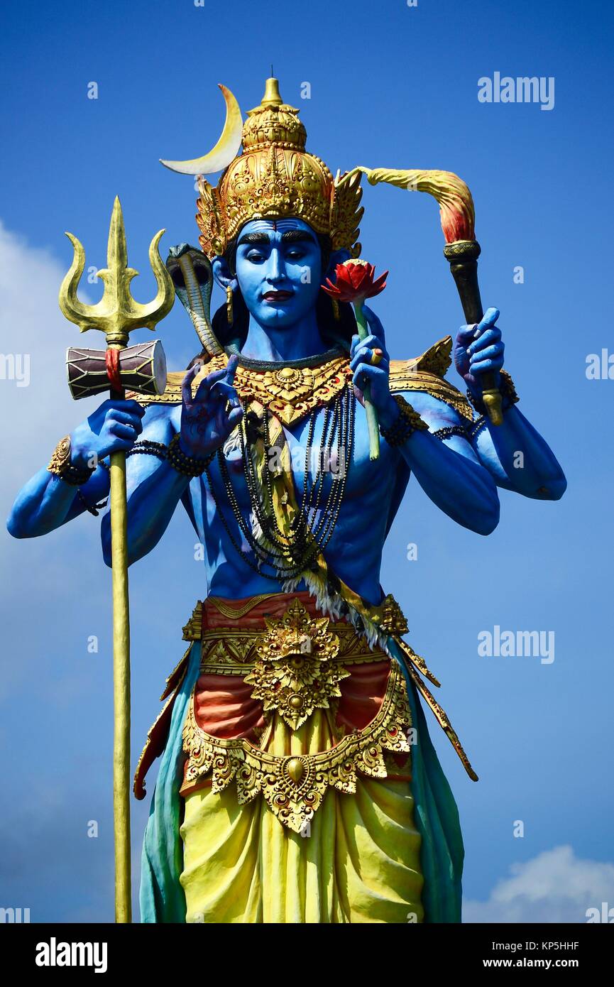 Statue du dieu hindou Shiva, Bali,Indonésie Photo Stock - Alamy