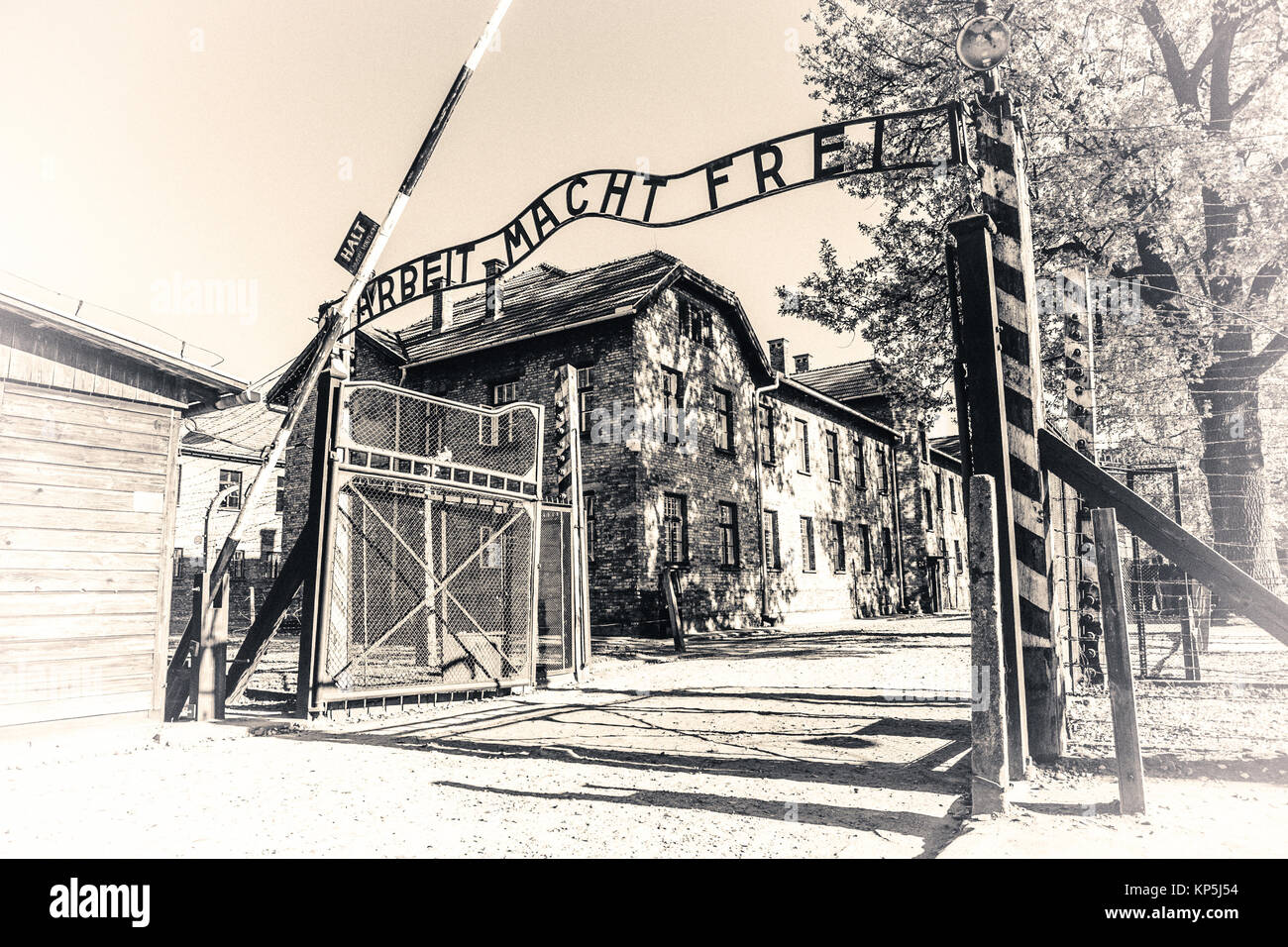 Auschwitz Banque D'Images