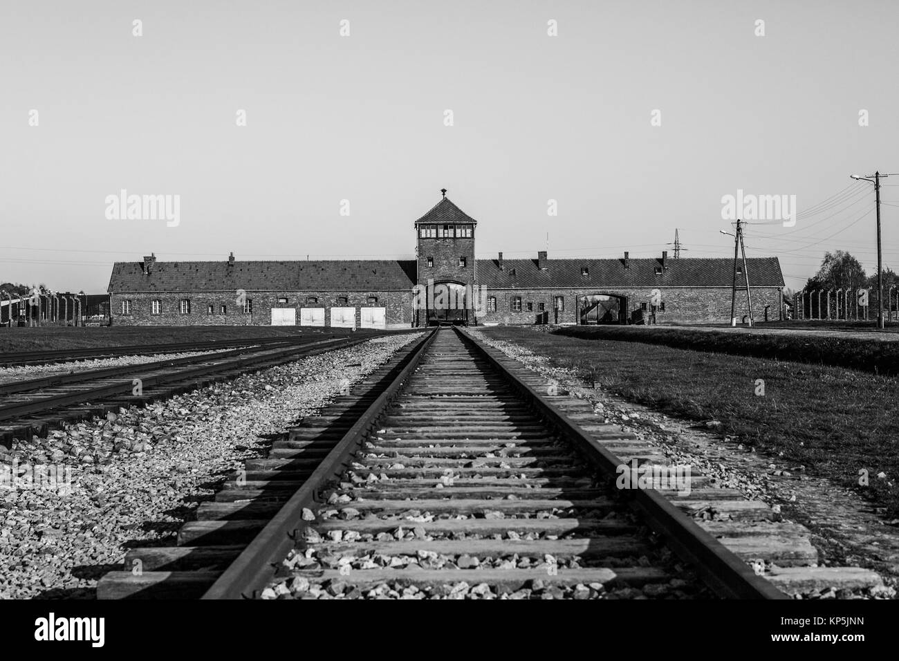 Auschwitz Banque D'Images