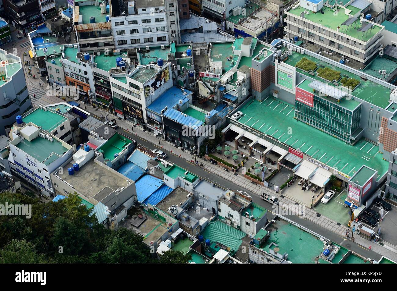 La ville de Busan, Corée du Sud. Banque D'Images