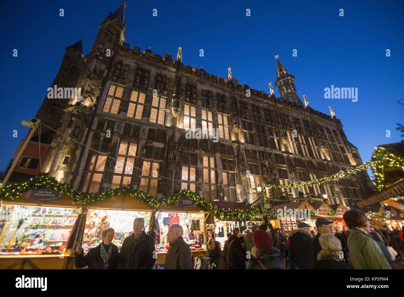 Aachen christmas market Banque de photographies et d’images à haute résolution Alamy