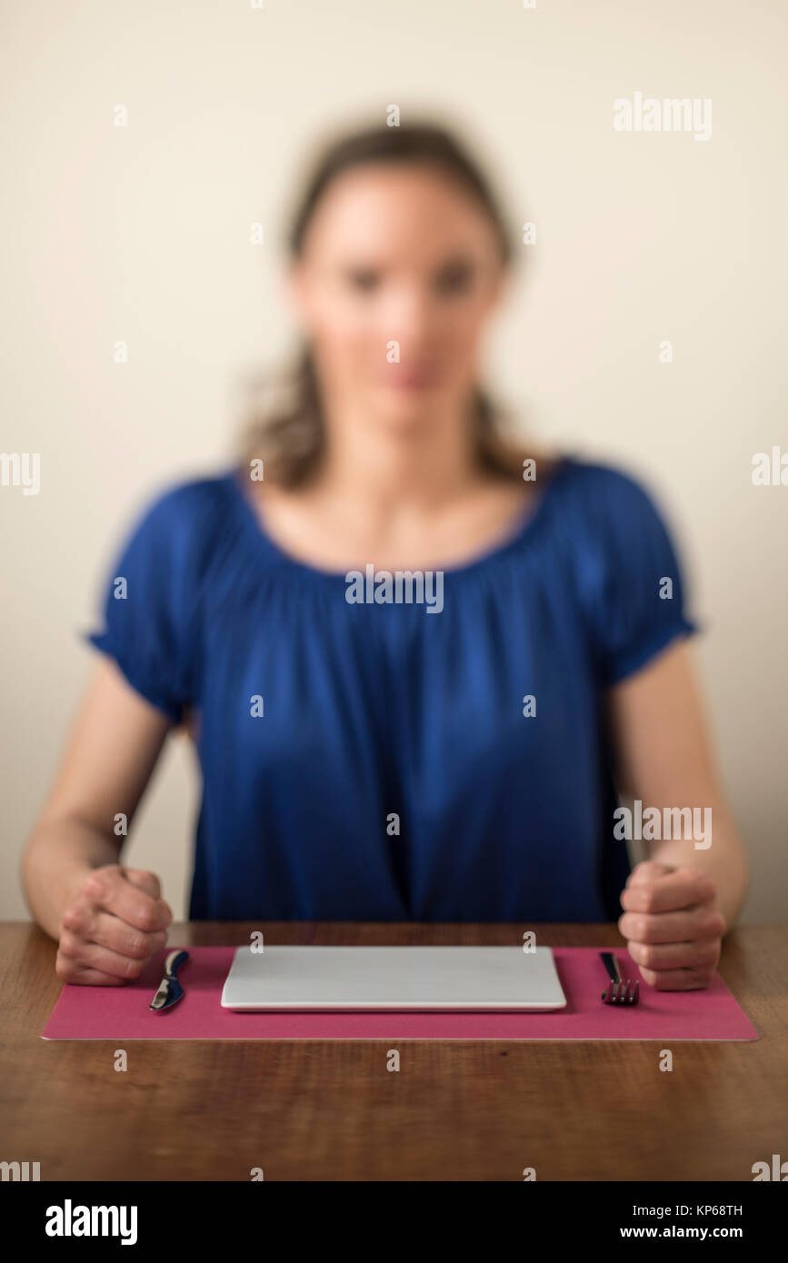 Tableau de la femme Banque D'Images