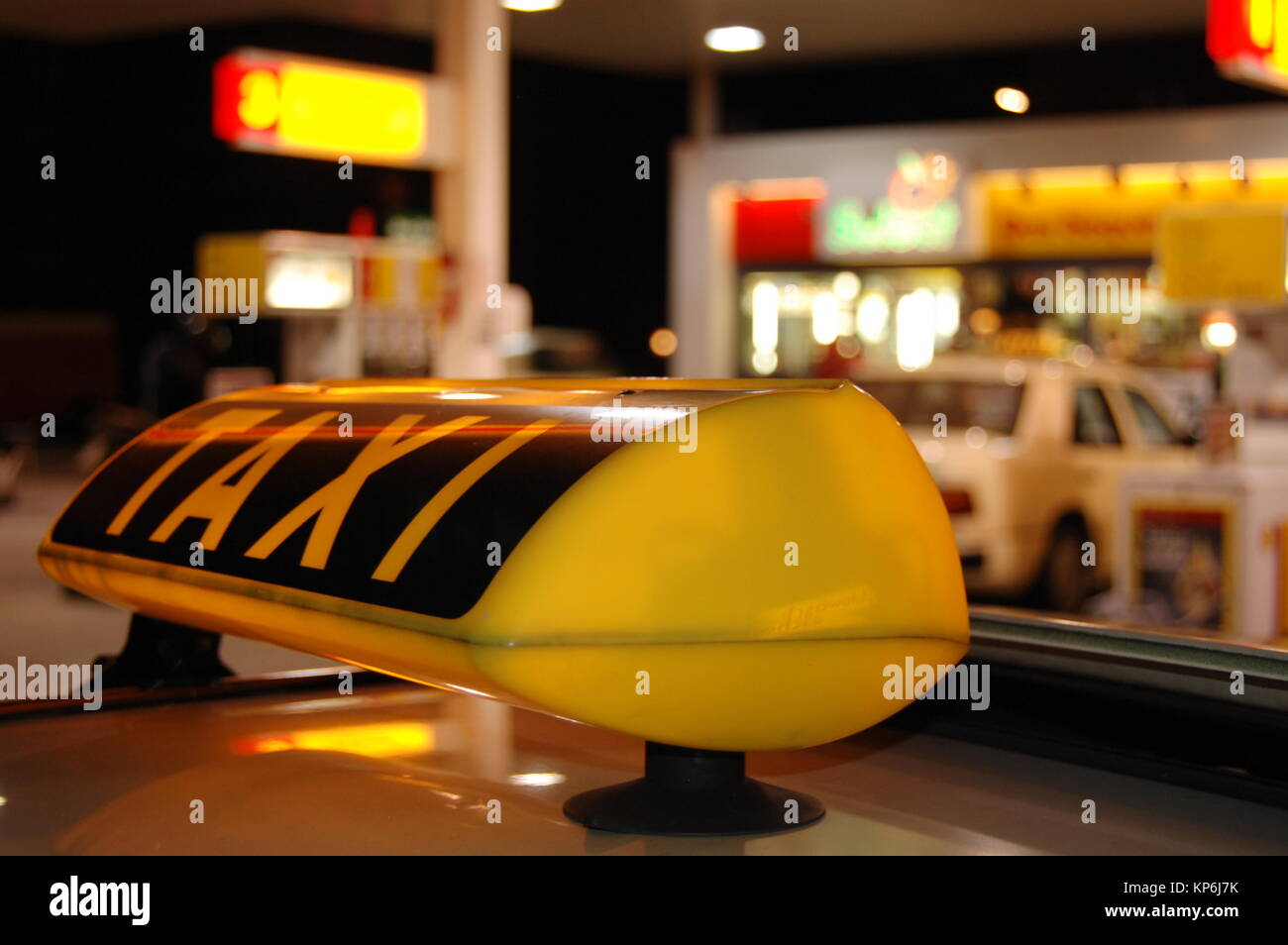 Taxi, Hamburg, Deutschland Banque D'Images