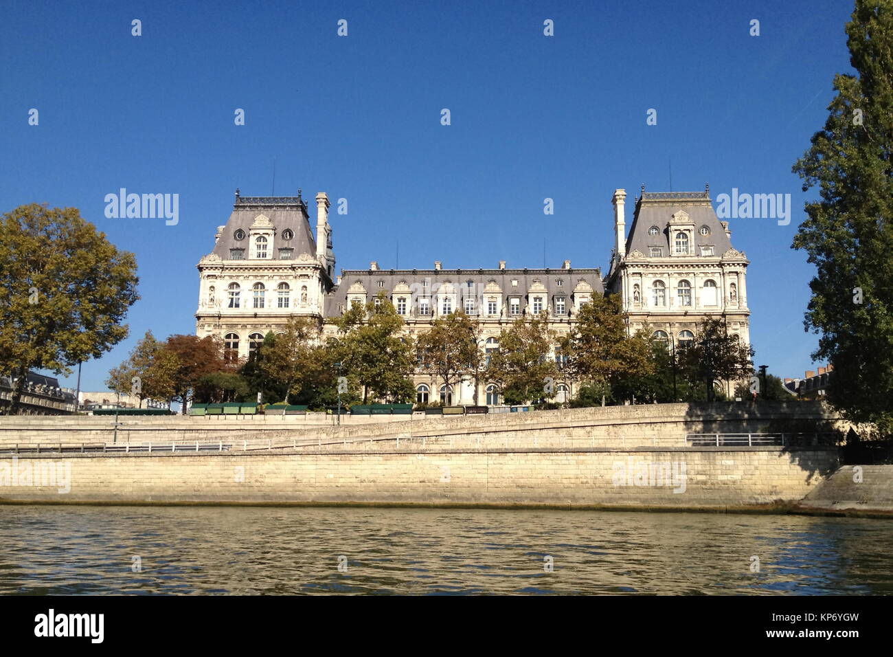 L'Hôtel de Ville de Paris - France Banque D'Images