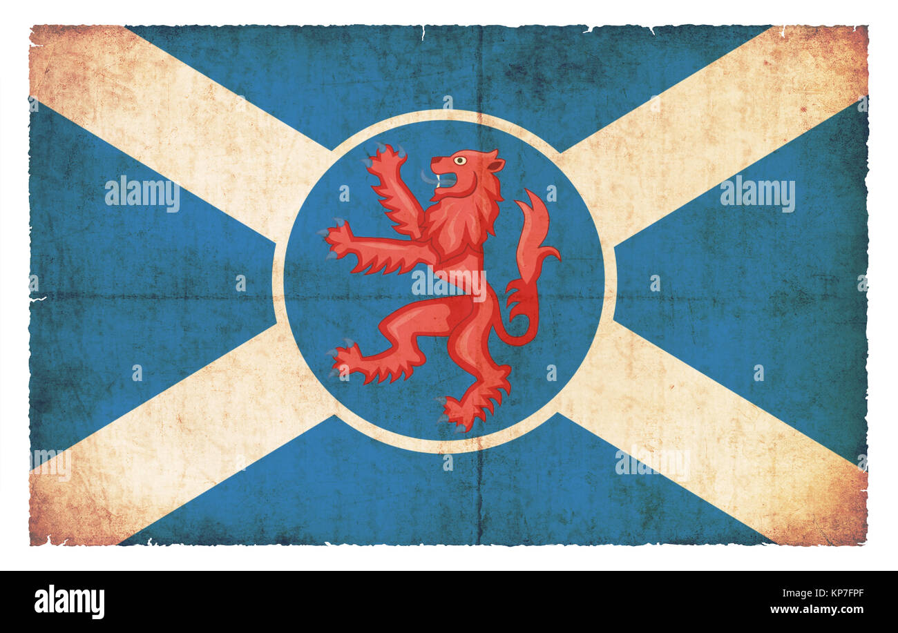 Grunge flag ile de Skye (Ecosse) Banque D'Images