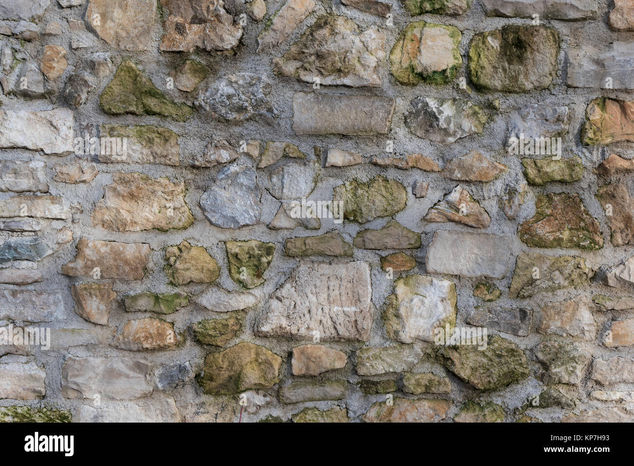 Vieux Mur de pierre à la texture ou à l'arrière-plan Banque D'Images