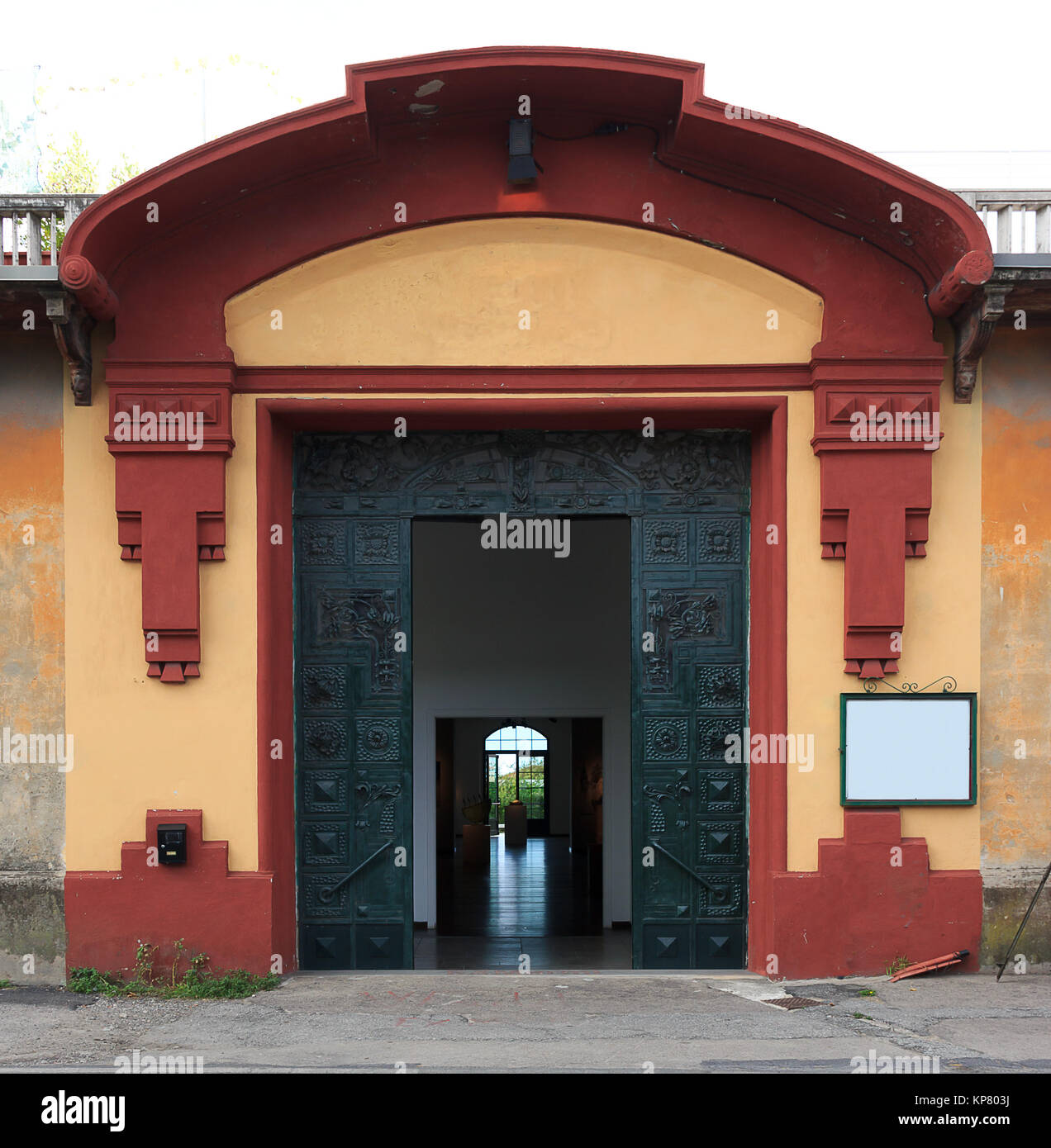 Art Nouveau prospectus Banque D'Images