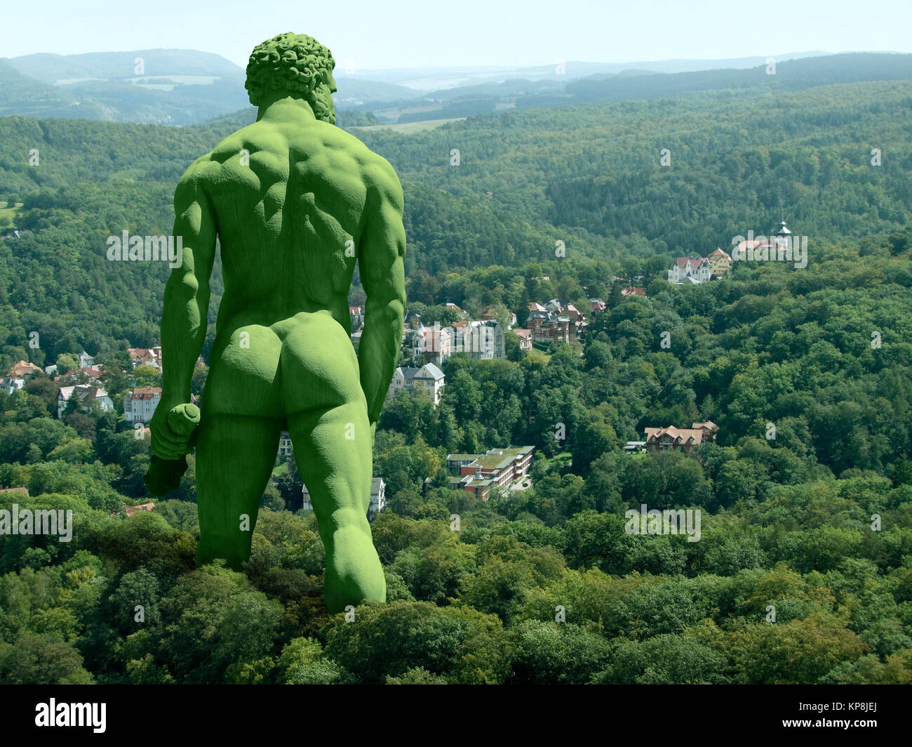 Géant vert Banque D'Images