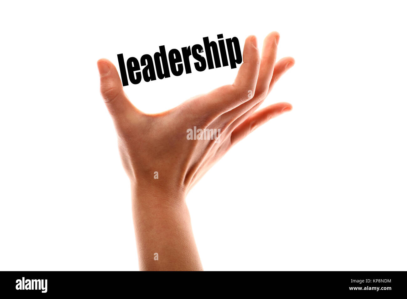 Concept de leadership plus petits Banque D'Images