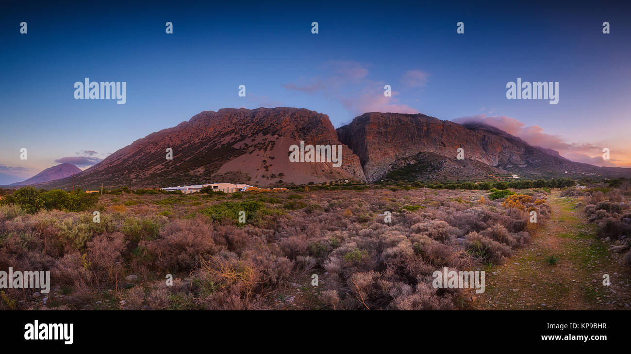 Ha Canyon, Crete island Creece. Banque D'Images