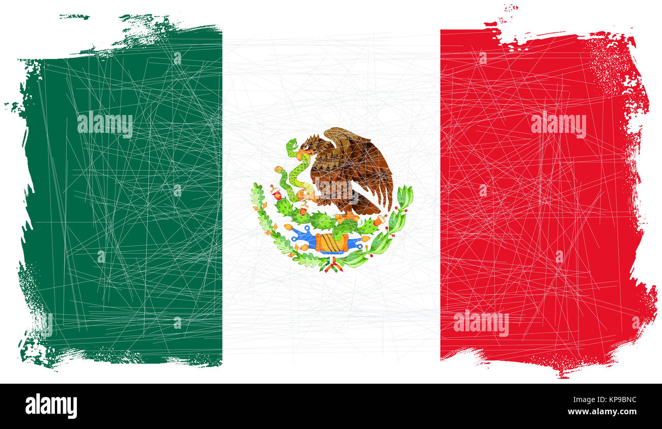 Bandera mexicana Banque de photographies et d’images à haute résolution ...