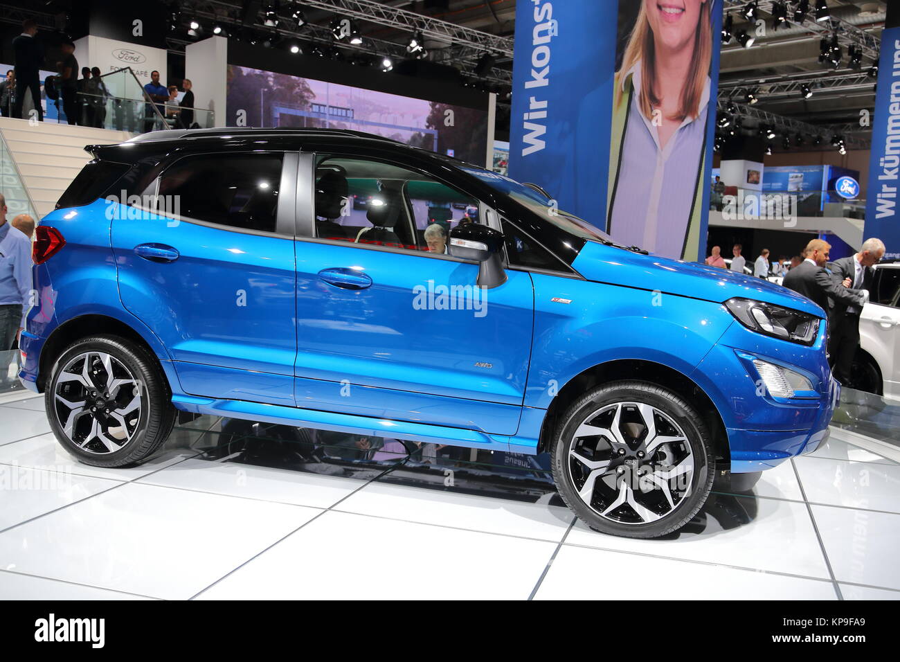 Ford ecosport re ligne au Frankfurt International Motor Show 2017, Allemagne Banque D'Images