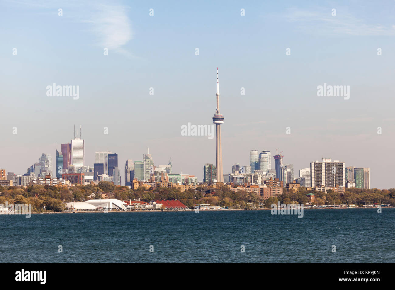L'horizon de Toronto centre-ville. Province de l'Ontario, Canada Banque D'Images
