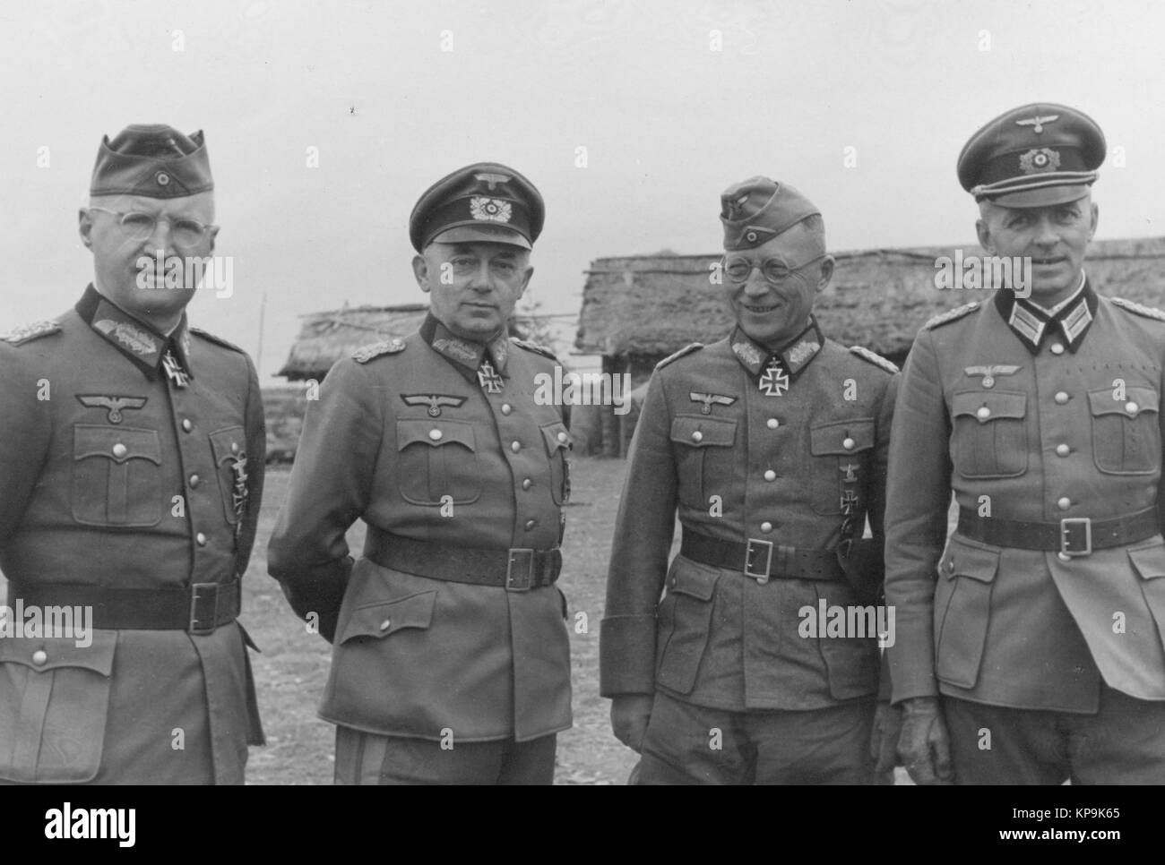 Le général allemand croix croix allemande titulaire titulaire Wehrmacht Luftwaffe Waffen-SS Banque D'Images