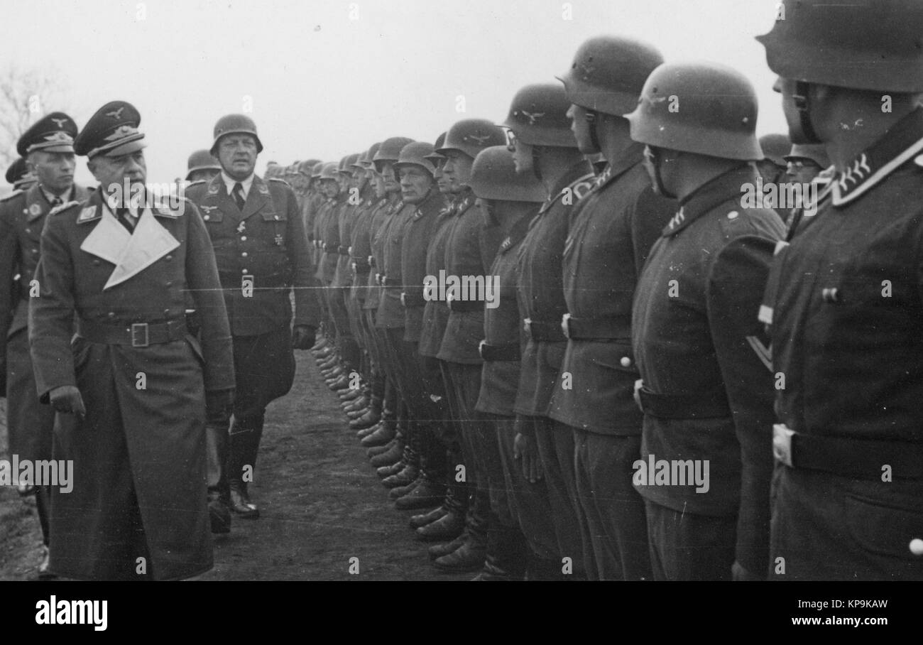 Le général allemand croix croix allemande titulaire titulaire Wehrmacht Luftwaffe Waffen-SS Banque D'Images