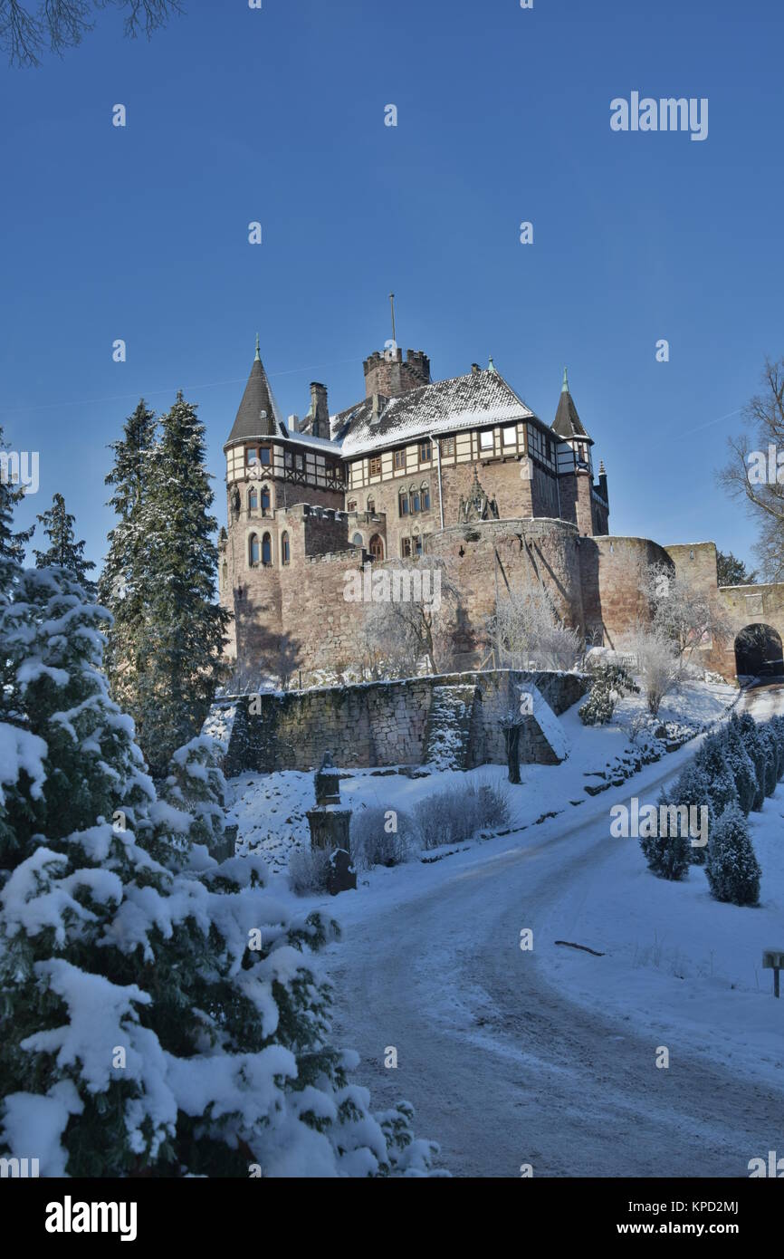 Le château de berlepsch witzenhausen en Hesse du Nord Banque D'Images