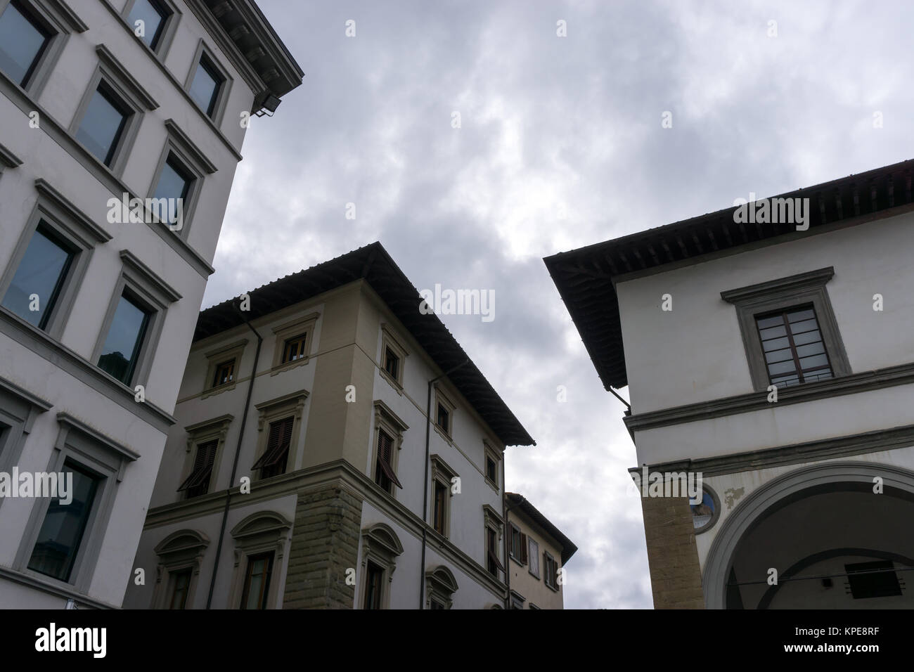 Les bâtiments de Florence Banque D'Images