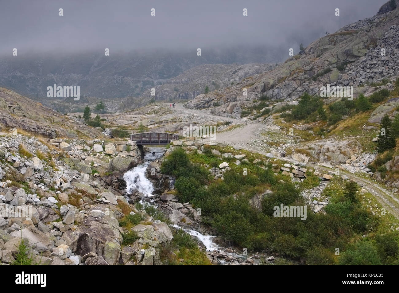 Val nambrone dans les dolomites - val nambrone à dolomites Banque D'Images