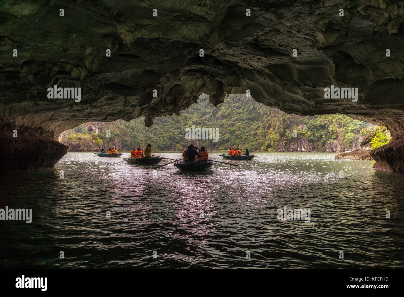 Grotte de LUON Banque D'Images