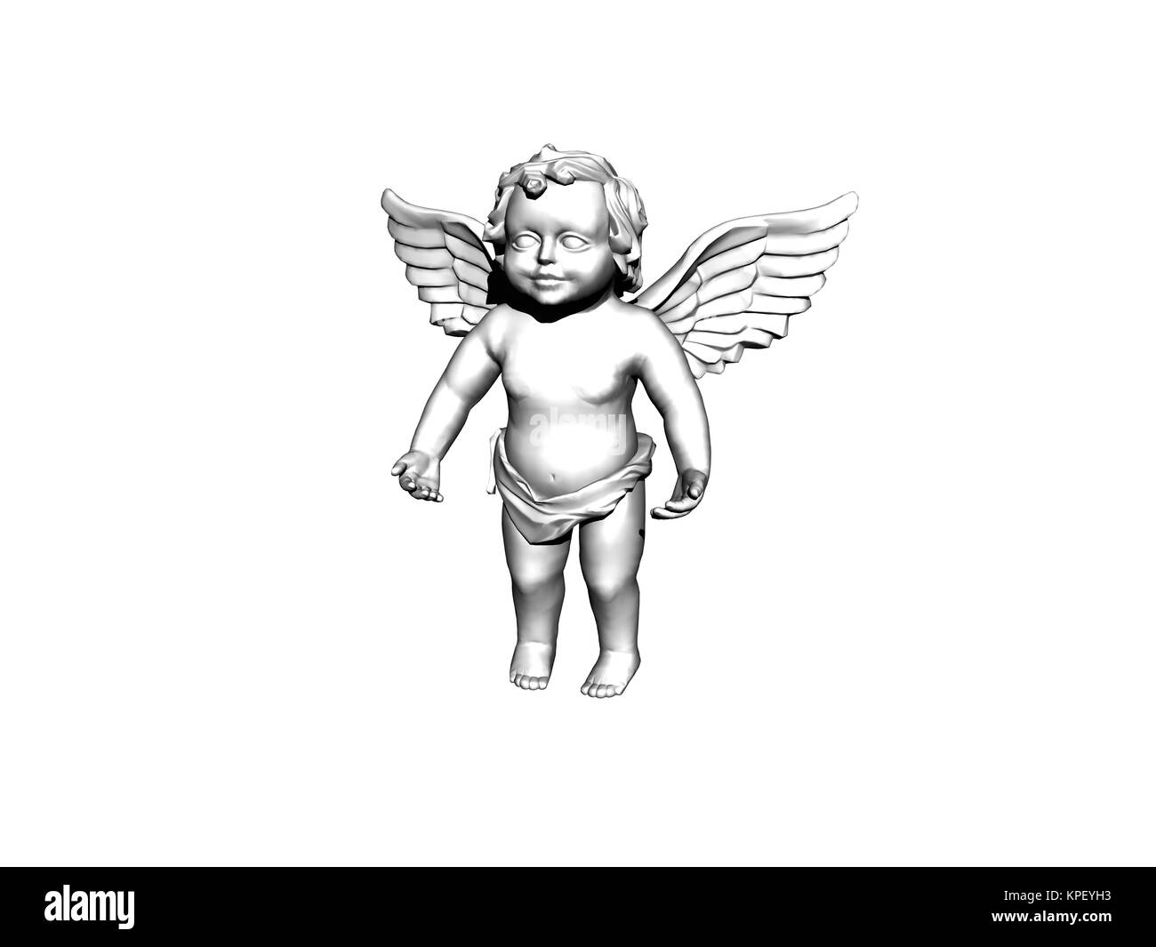 Figurine Angel exemptée Banque D'Images