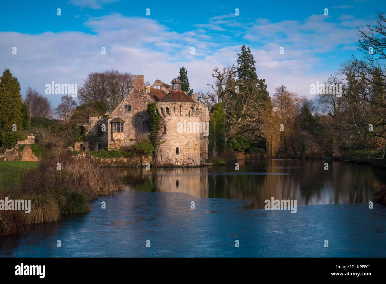 Scotney Castle, Kent, Grande Bretagne Banque D'Images